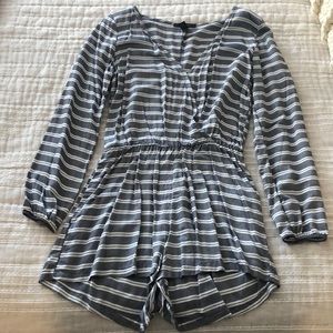 Gray Romper